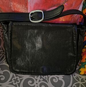 Very Vintage All  quality leather, Lg Bag.